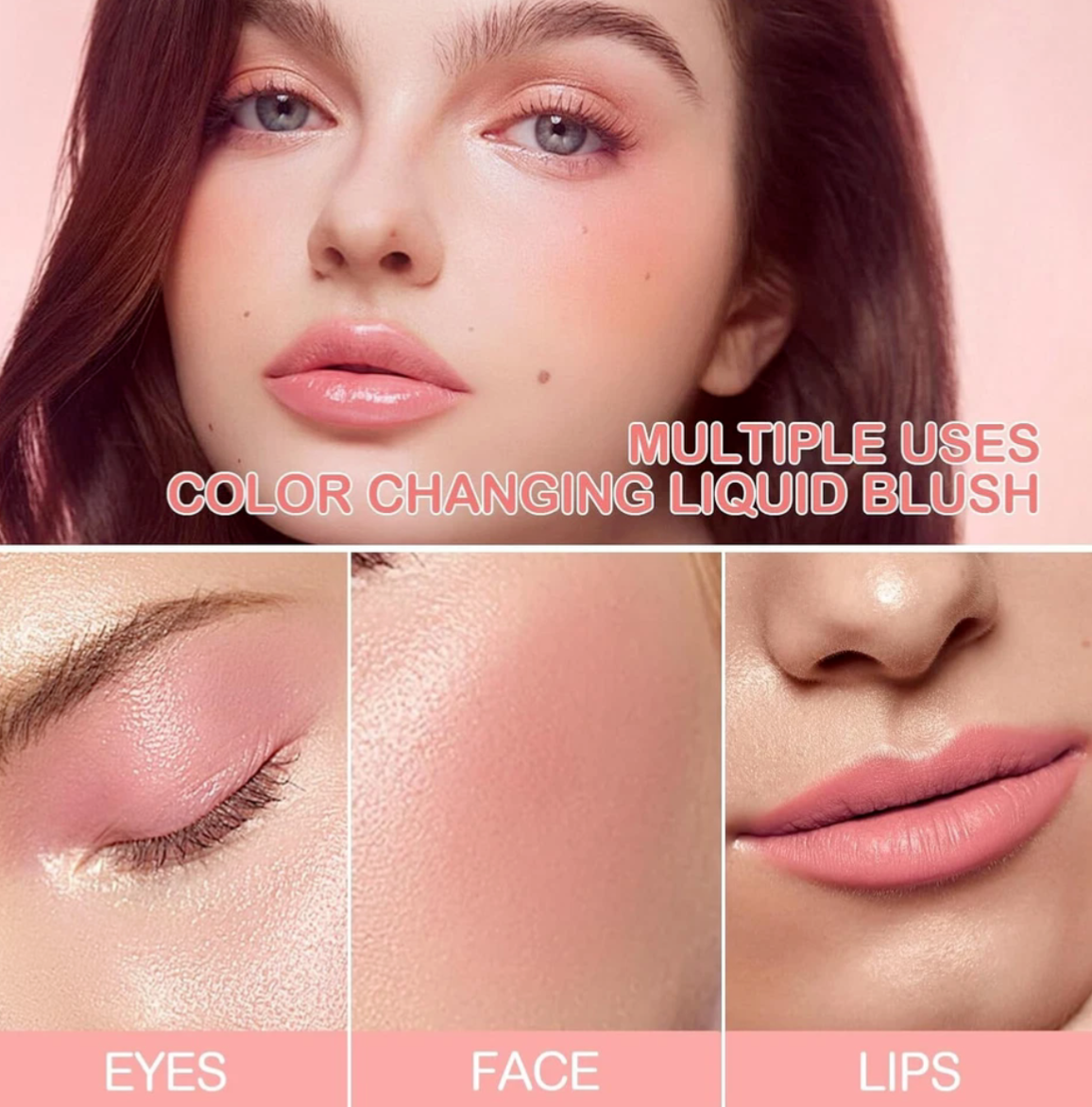 2-Piece TLM Colour Changing Blush – All-Day Flawless Liquid Blush