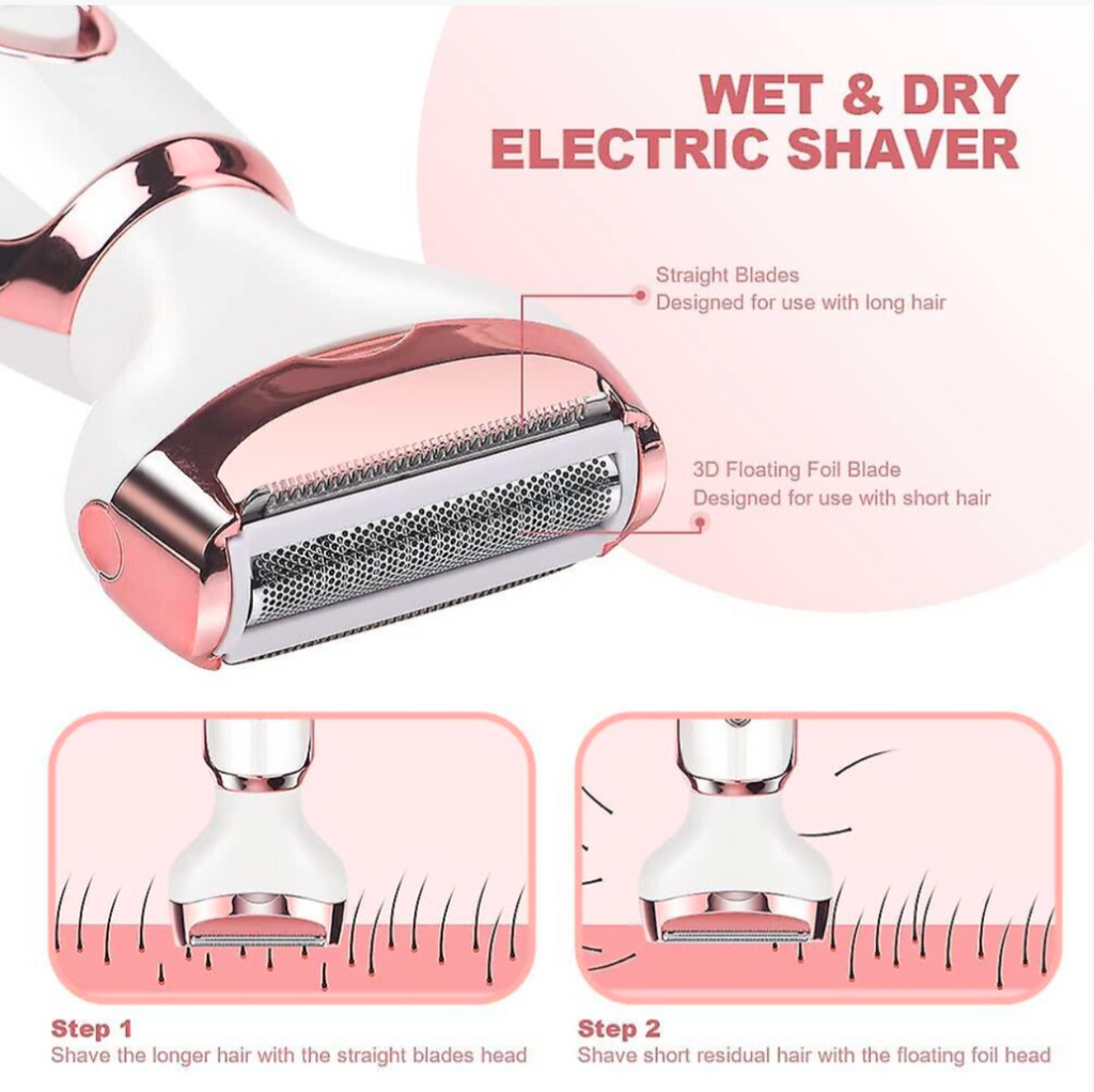 In 1 Electric Ladies Shaver