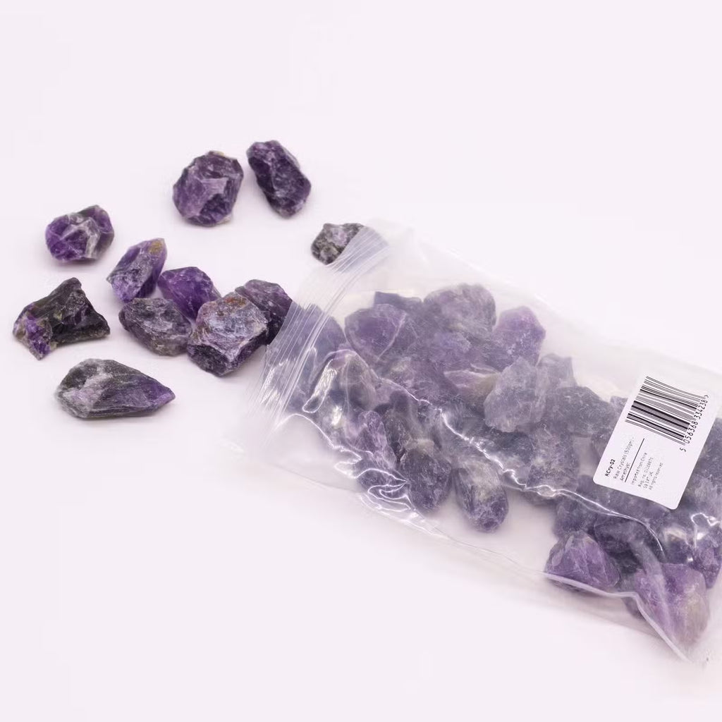 1x Raw Crystals (500gm) - Amethyst