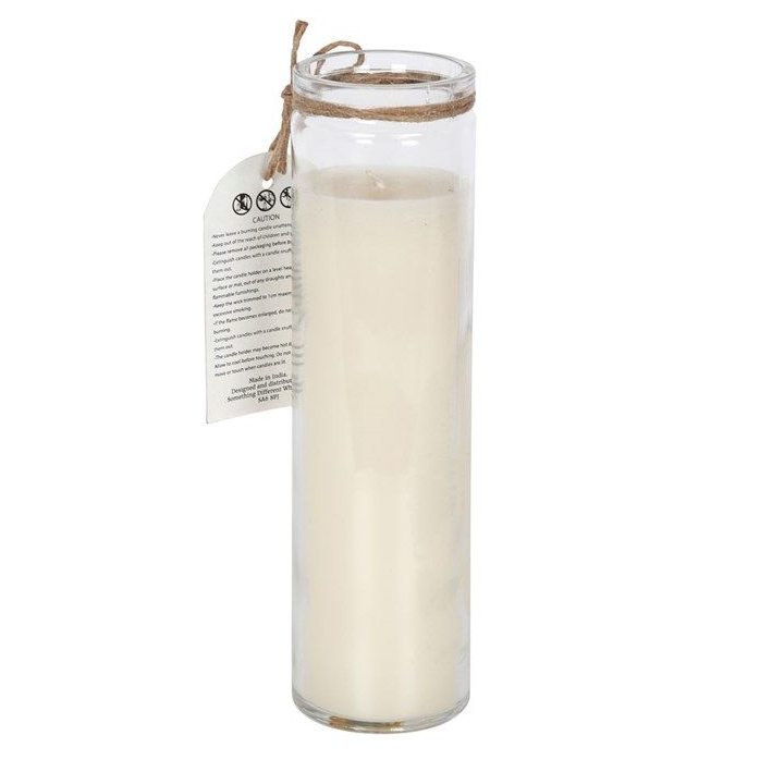 Coconut Moon Phase Candle in Glass Tube