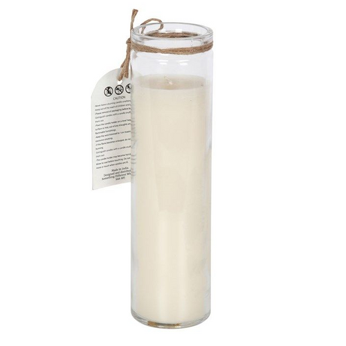 Coconut Moon Phase Candle in Glass Tube