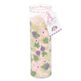 Fig Tree Print Vanilla & Fig Tube Candle