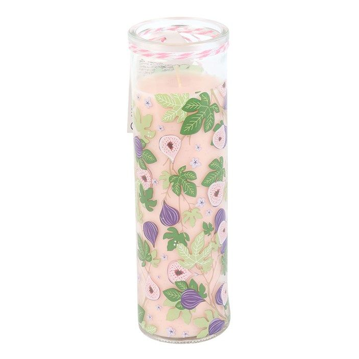 Fig Tree Print Vanilla & Fig Tube Candle