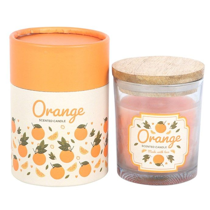 Orange Scented Candle