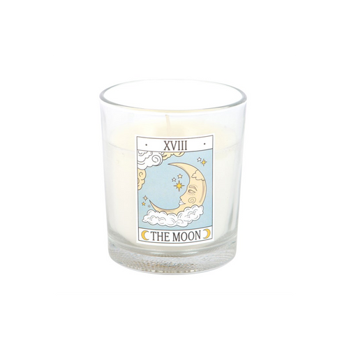 The Moon Vintage Tarot Vanilla Candle