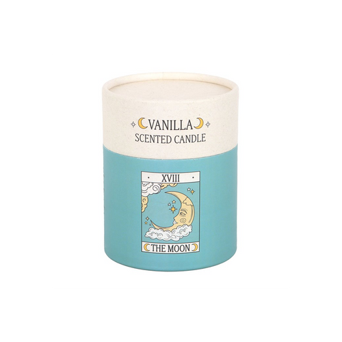 The Moon Vintage Tarot Vanilla Candle
